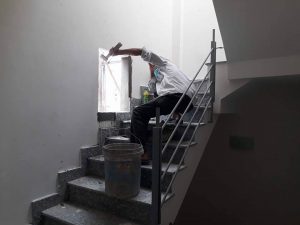 thi công nhà phố nhà cô Hạnh 03