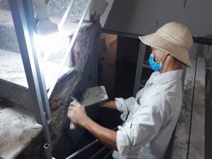 thi công nhà phố nhà cô Hạnh 02