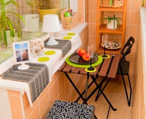 TẶNG BẠN NHỮNG MẪU THIẾT KẾ BÀN ĂN Ở BAN CÔNG CỰC YÊU