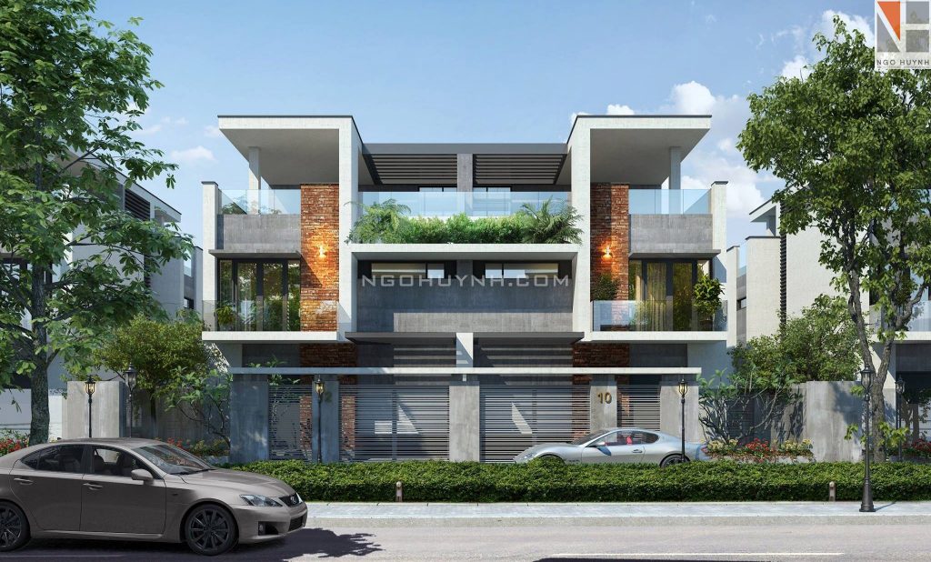 BIỆT THỰ HIỆN ĐẠI CÓ MẶT TIỀN CAO CẤP CỦA ANH HẢI