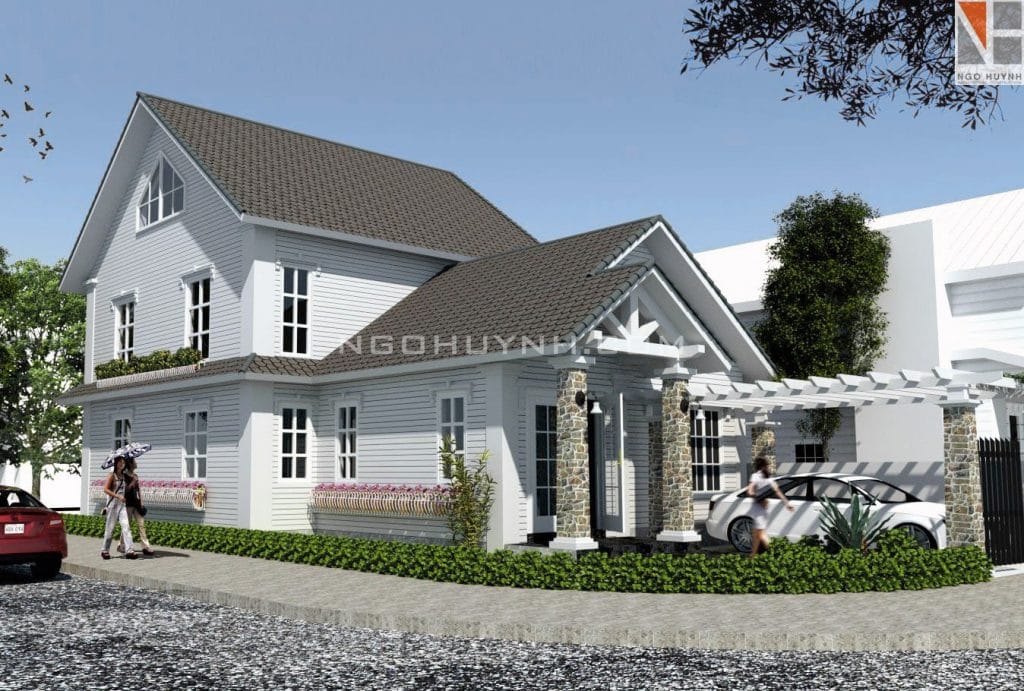 VILLA MINI CỰC ĐẸP SANG VÀ HIỆN ĐẠI CỦA CÔ KHUÊ