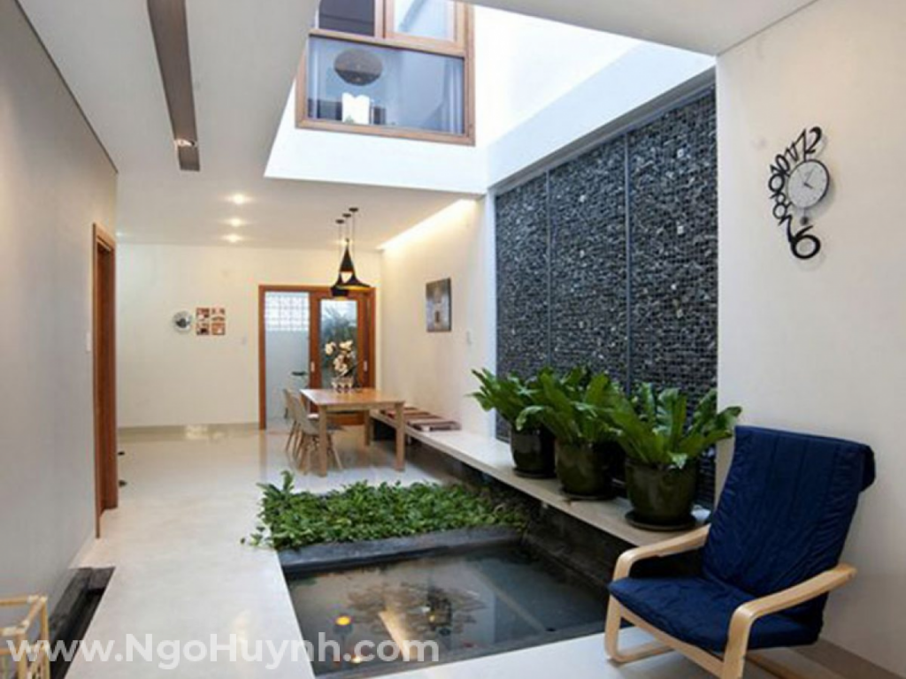 thiết kế giếng trời