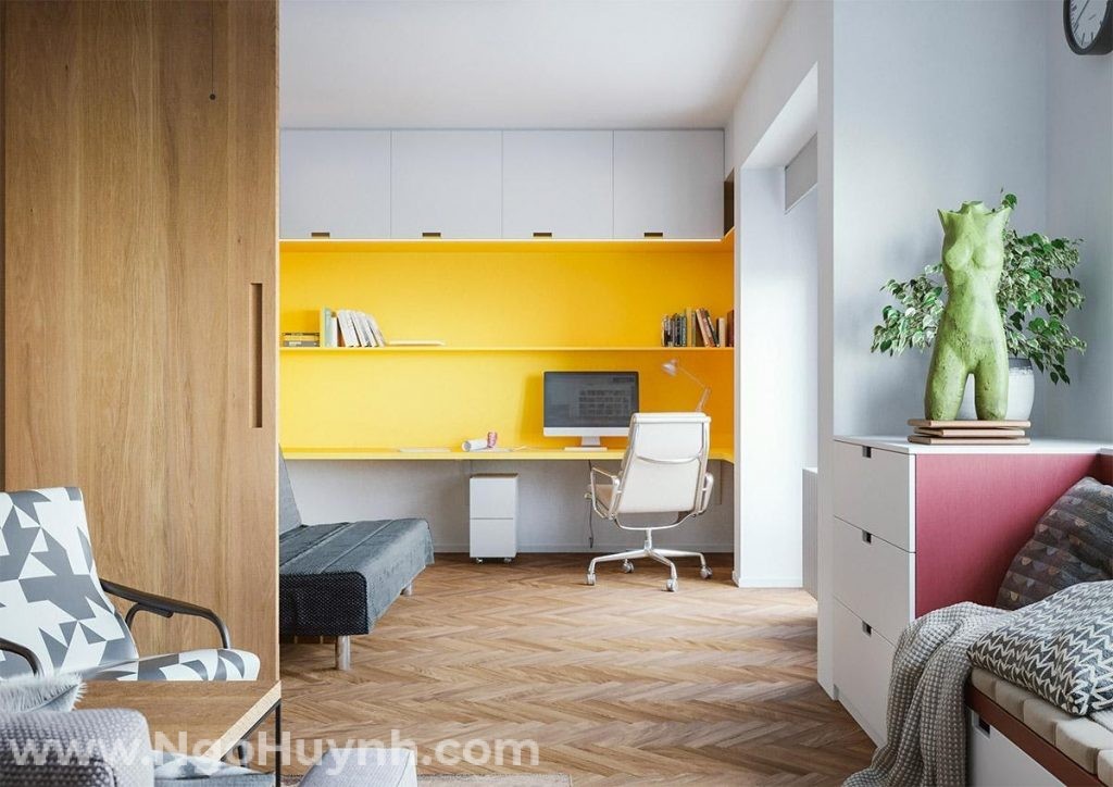 thiết kế phòng làm việc