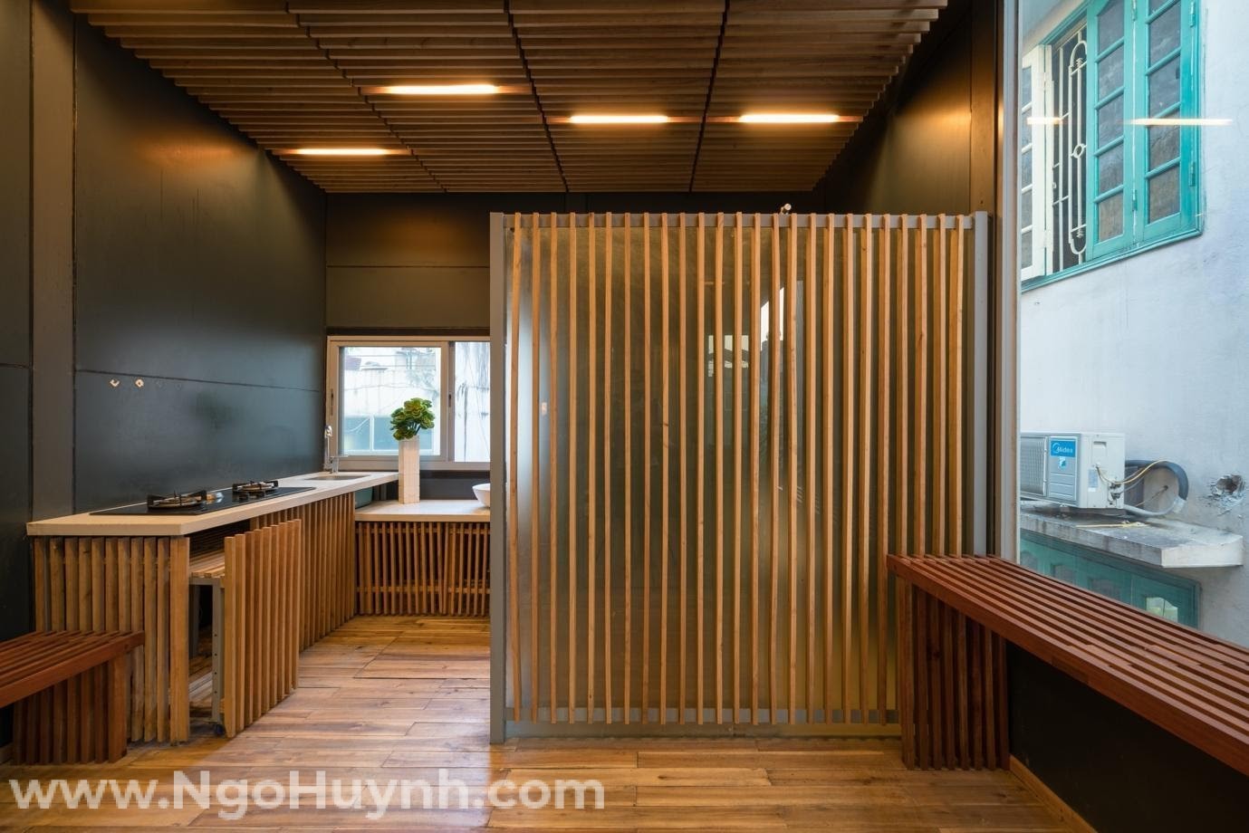Ngôi nhà gác mái với thiết kế độc đáo