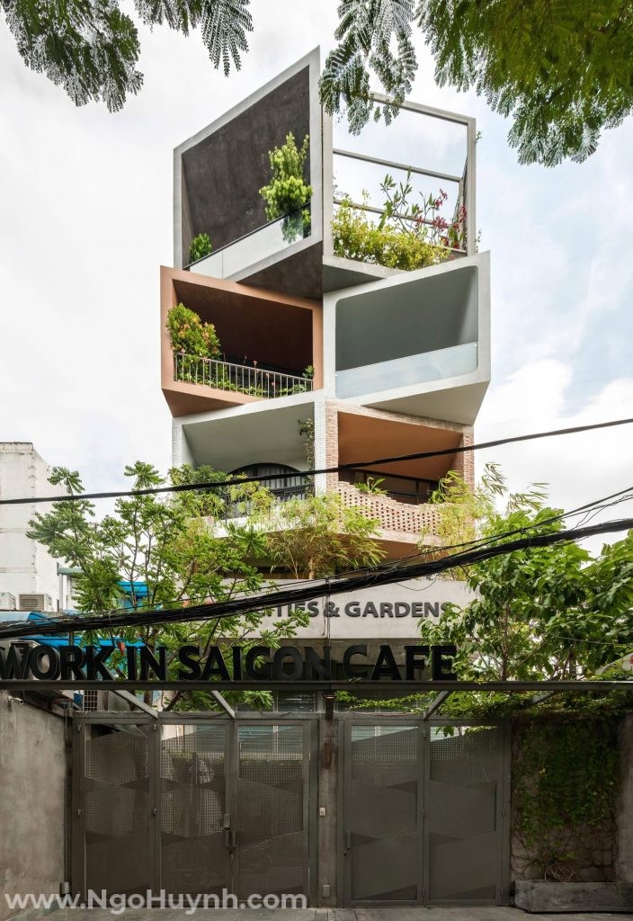 Tòa nhà Cities & Gardens tọa lạc tại trung tâm thành phố Hồ Chí Minh
