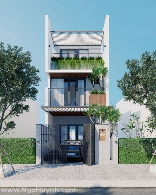 giá thiết kế nhà phố