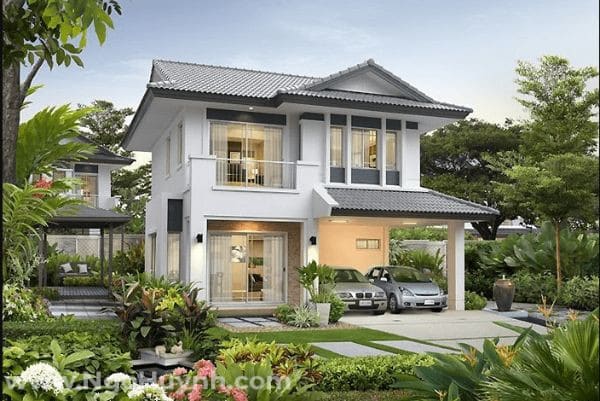 giá thi công biệt thự vườn