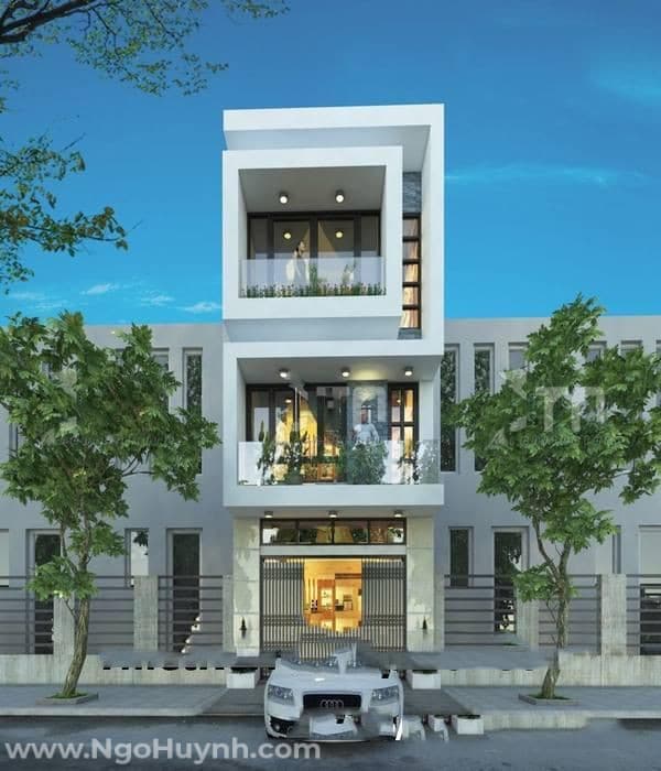 nhà phố 3 tầng