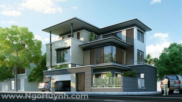 xây biệt thự hết bao nhiêu tiền