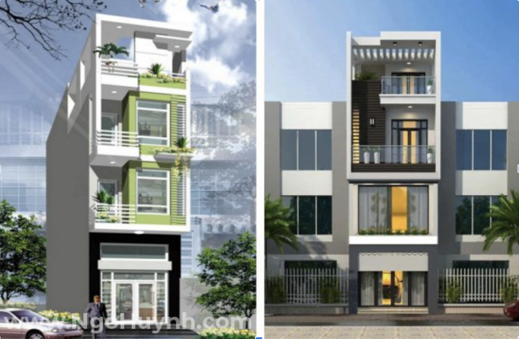 Kiến trúc nhà phố hiện đại