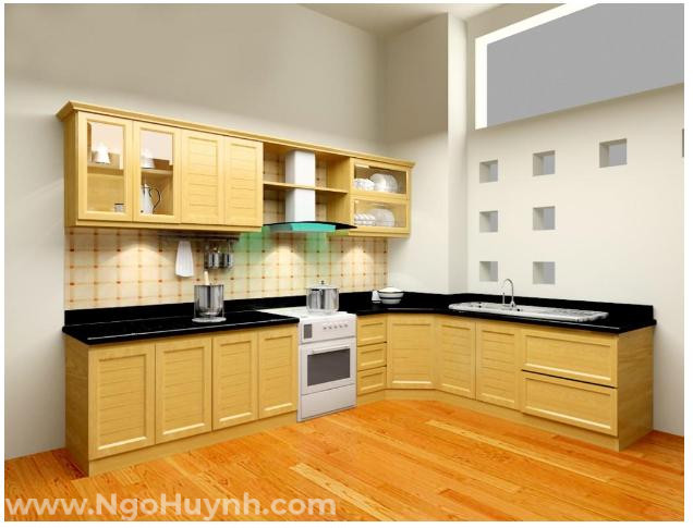 Lựa chọn chất liệu nội thất cho phòng bếp của gia chủ mệnh Thổ